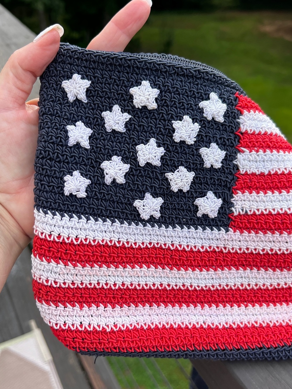 ❤️🤍💙 Brand new American flag crossbody purse fun bag! - Picture 9 of 11
